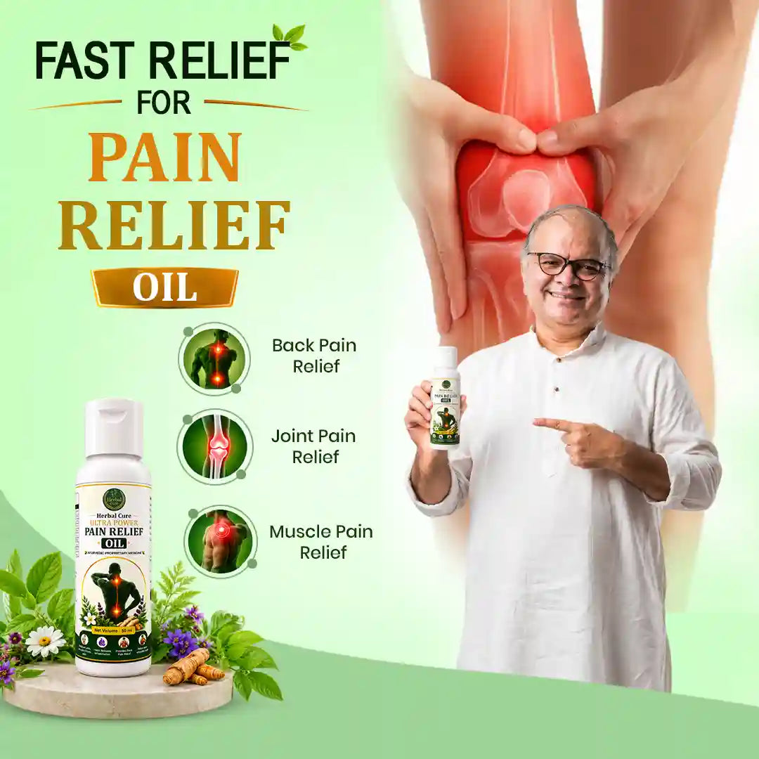 Herbal Cure Ultra Power Pain Relief Oil