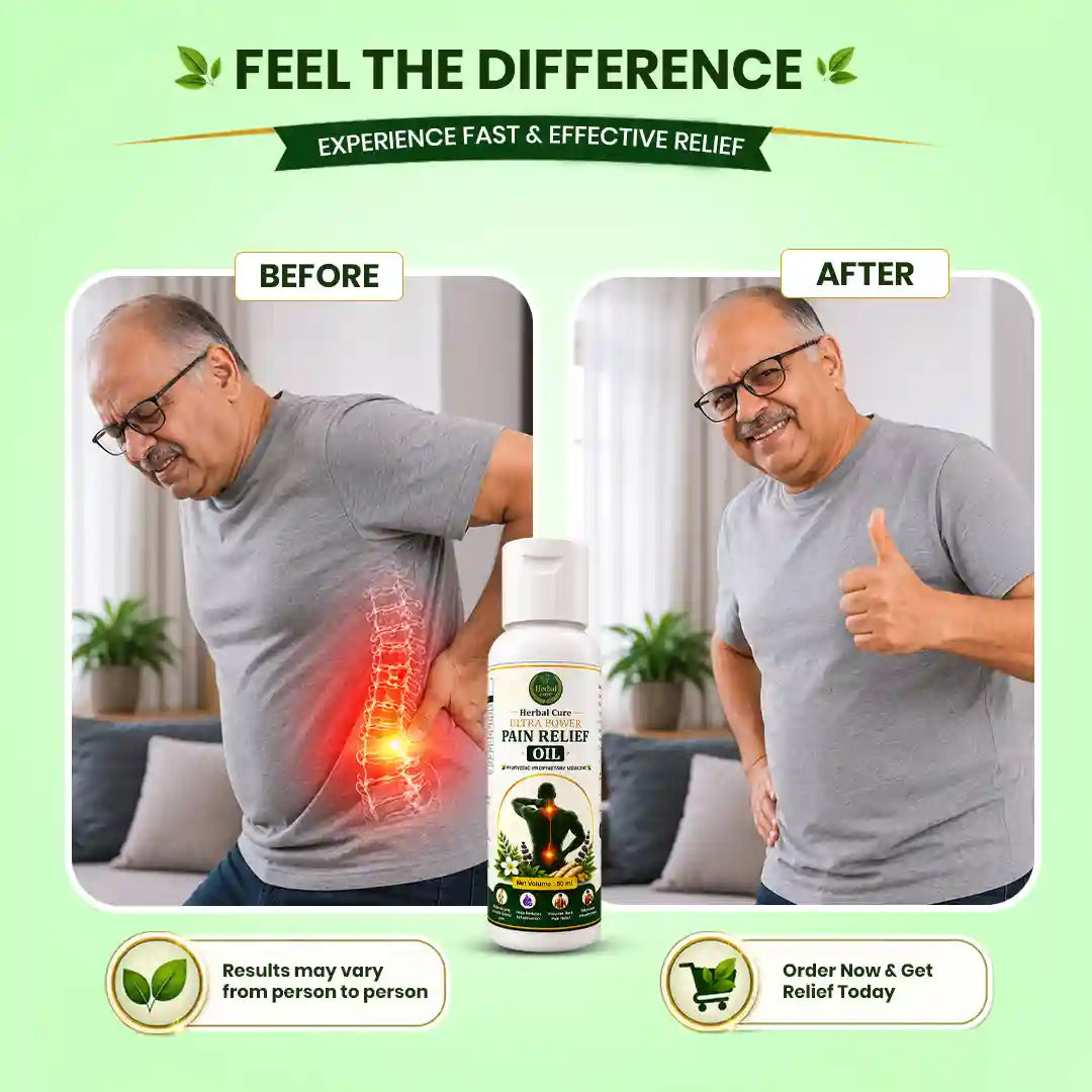 Herbal Cure Ultra Power Pain Relief Oil