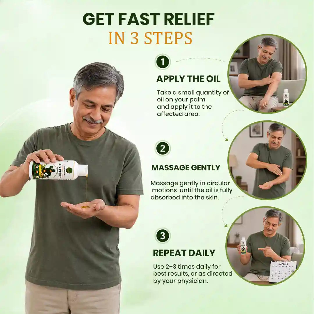 Herbal Cure Ultra Power Pain Relief Oil
