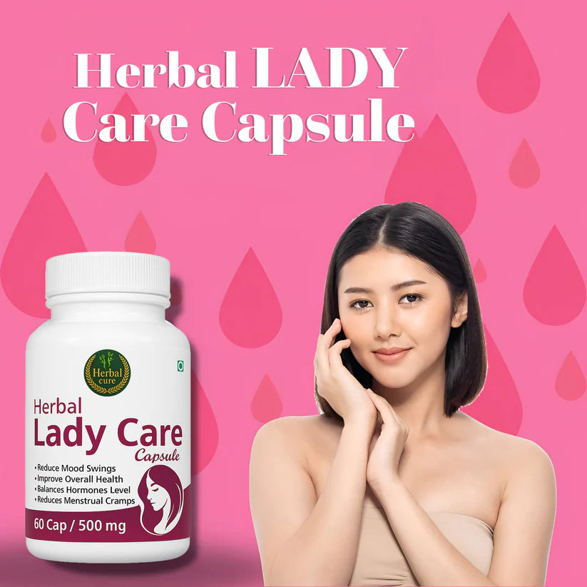 Herbal Lady Care Capsule For PCOS/PCOD