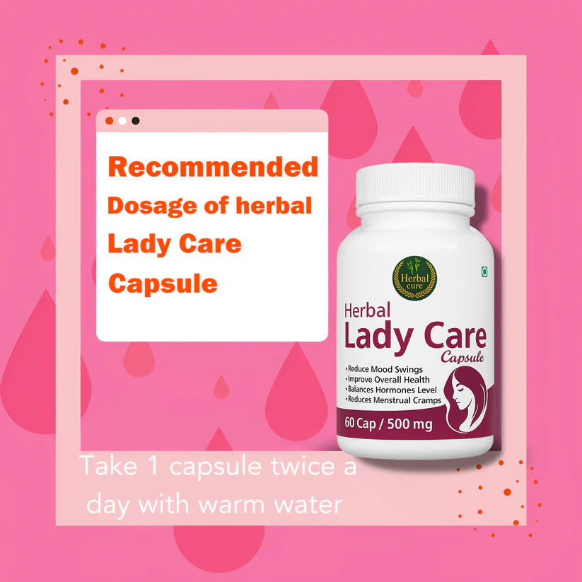 Herbal Lady Care Capsule For PCOS/PCOD