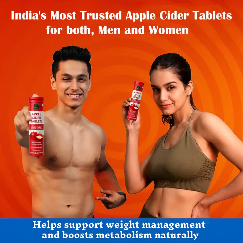 Apple Cider Weight Loss Tablet - Pack - of - 2 - 30 Tablets - Herbal Cure