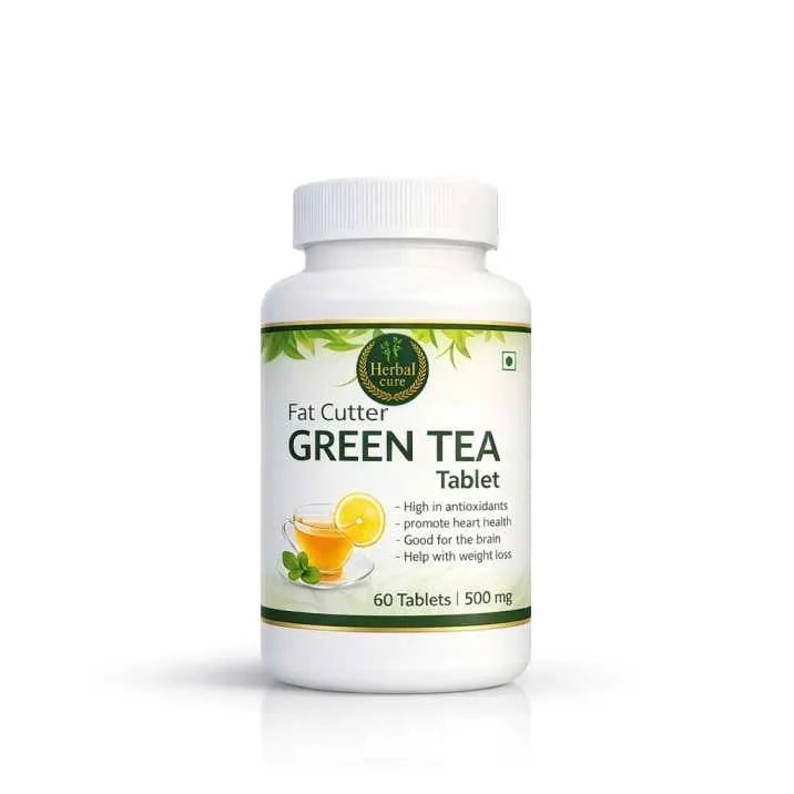 Fat Cutter Green Tea Tablet - Herbal Cure
