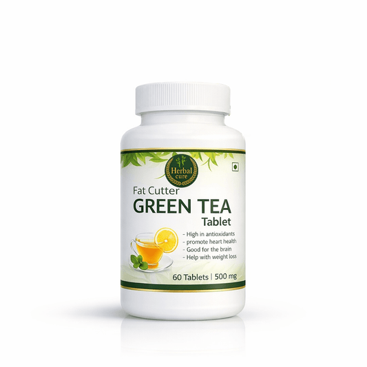 Fat Cutter Green Tea Tablet - Herbal Cure