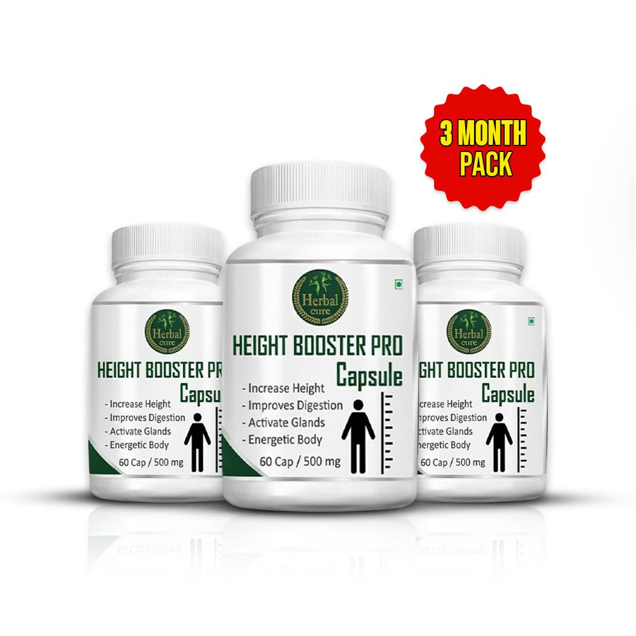 Height Booster Pro Capsule for Men & Women - Herbal Cure