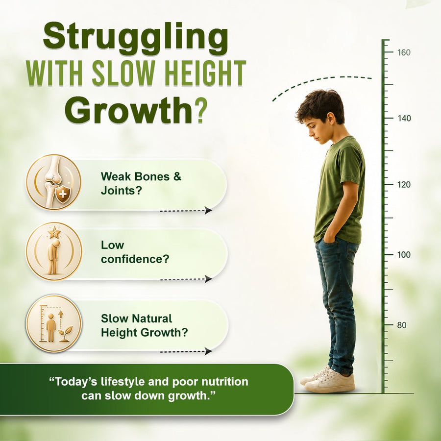Height Booster Pro Capsule for Men & Women - Herbal Cure