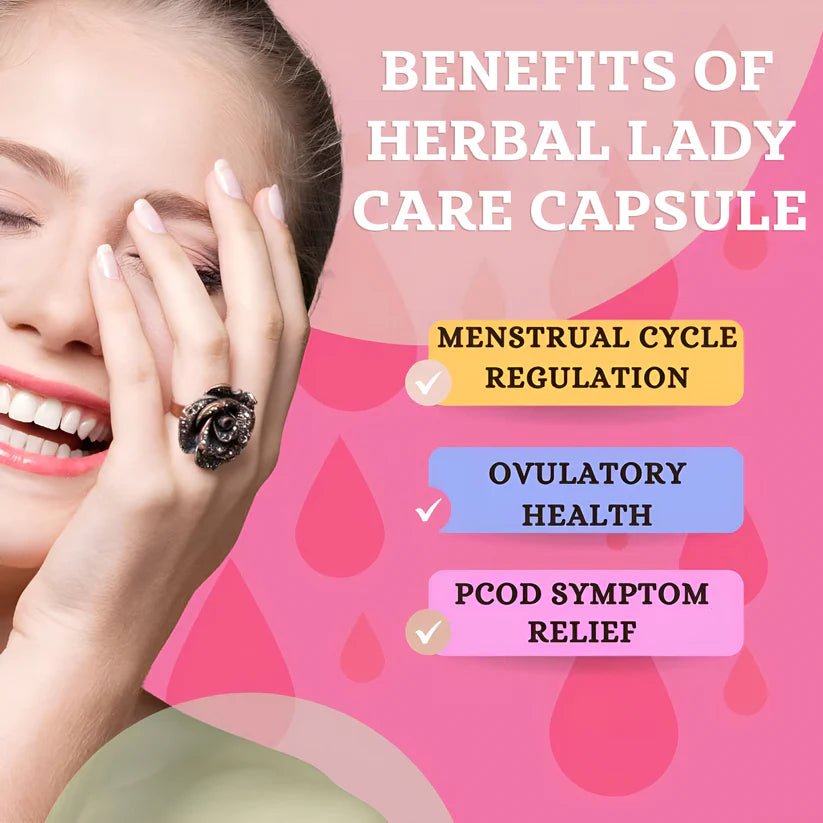 Herbal Lady Care Capsule For PCOS/PCOD - Herbal Cure