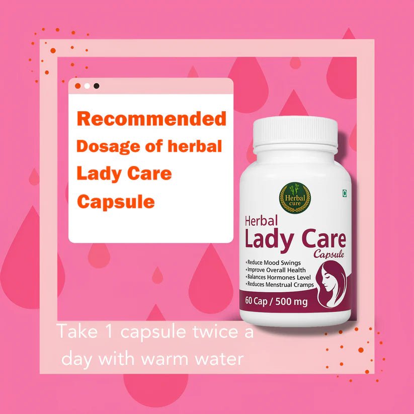 Herbal Lady Care Capsule For PCOS/PCOD - Herbal Cure
