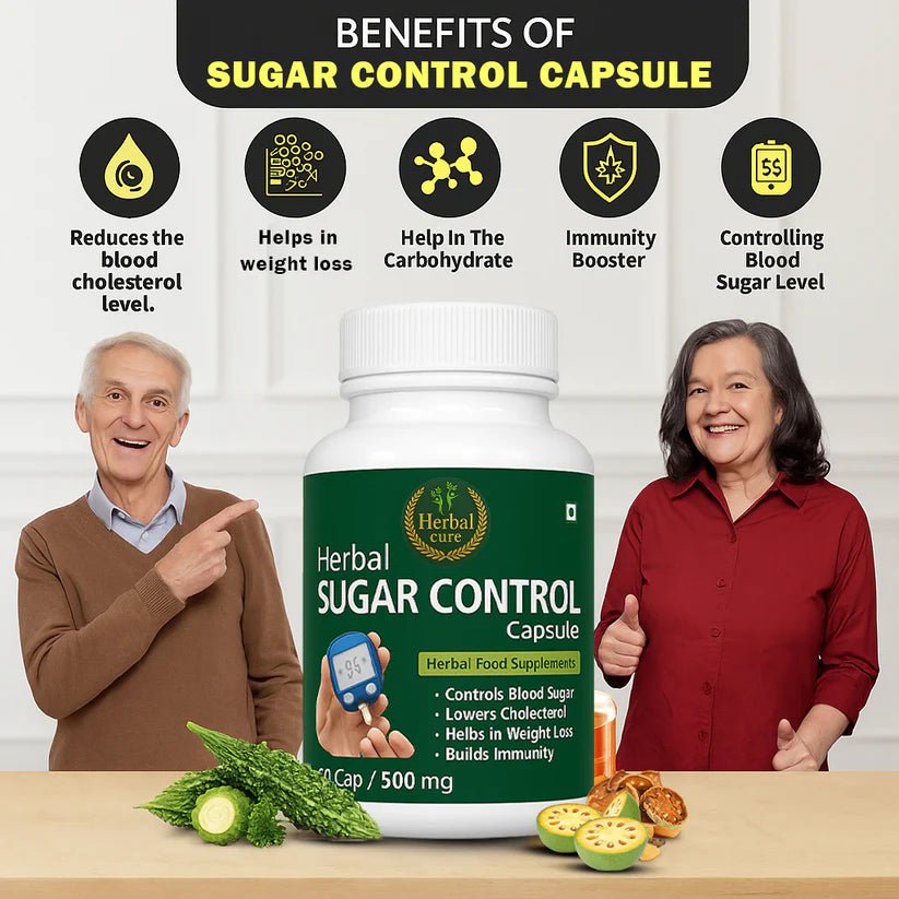 Herbal Sugar Control Capsule - Herbal Cure