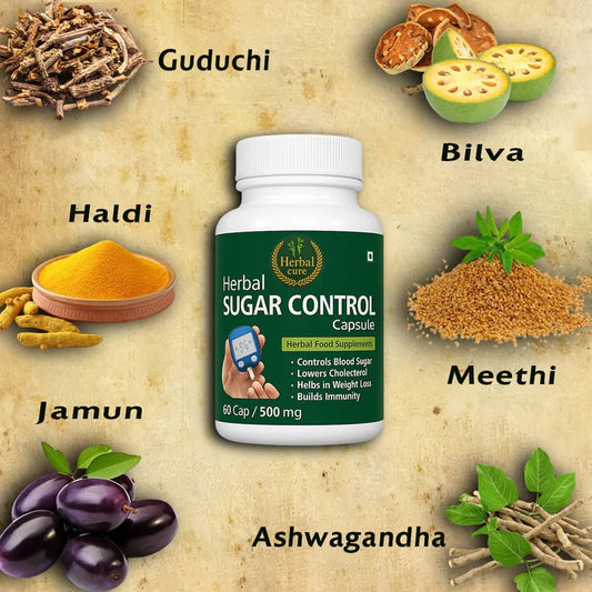 Herbal Sugar Control Capsule - Herbal Cure