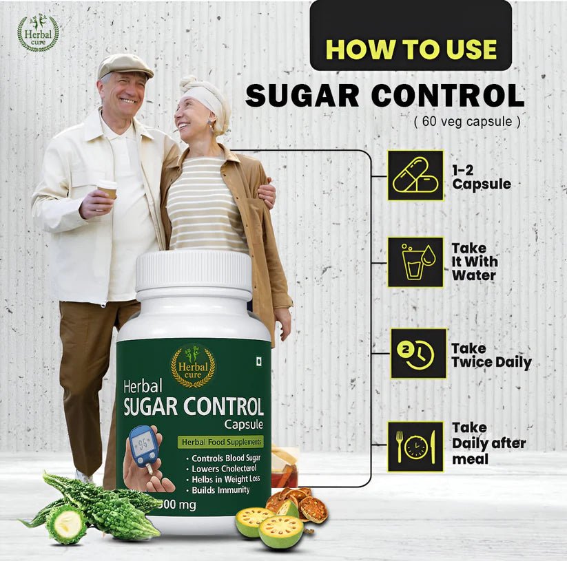 Herbal Sugar Control Capsule - Herbal Cure