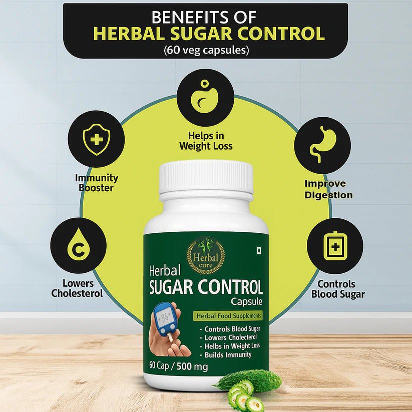 Herbal Sugar Control Capsule - Herbal Cure